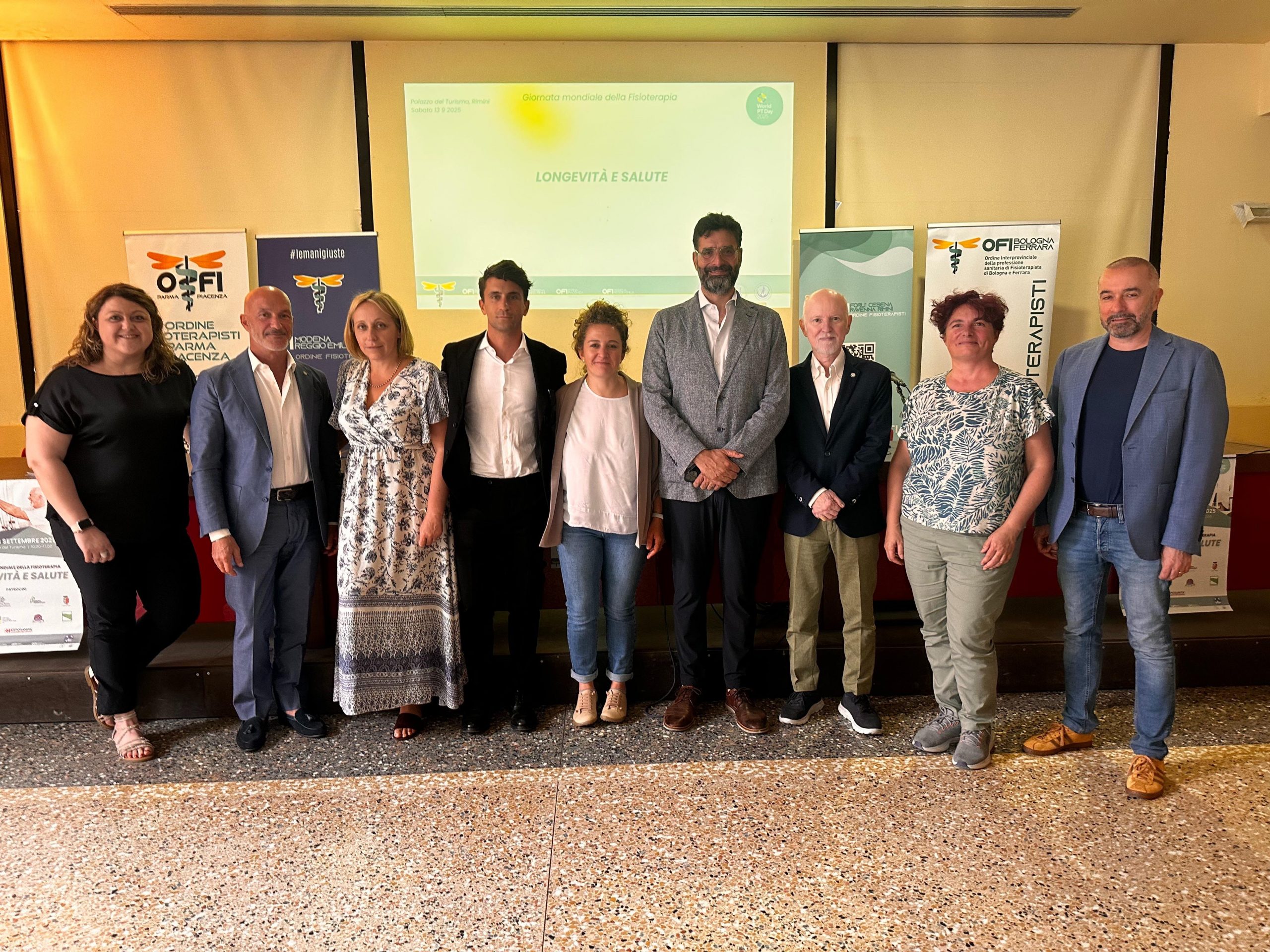 Grande interesse al convegno sul ruolo della fisioterapia a Rimini