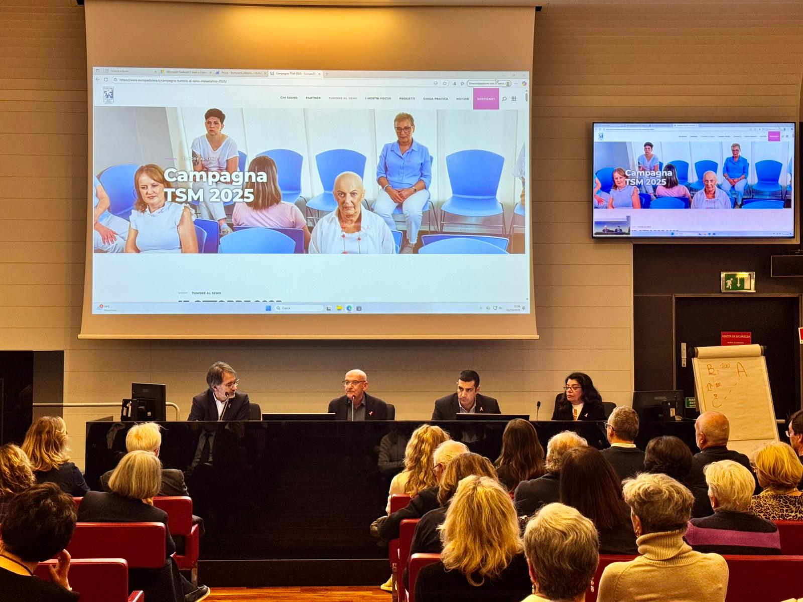 Cancro al seno, lo screening in Regione è al 73%